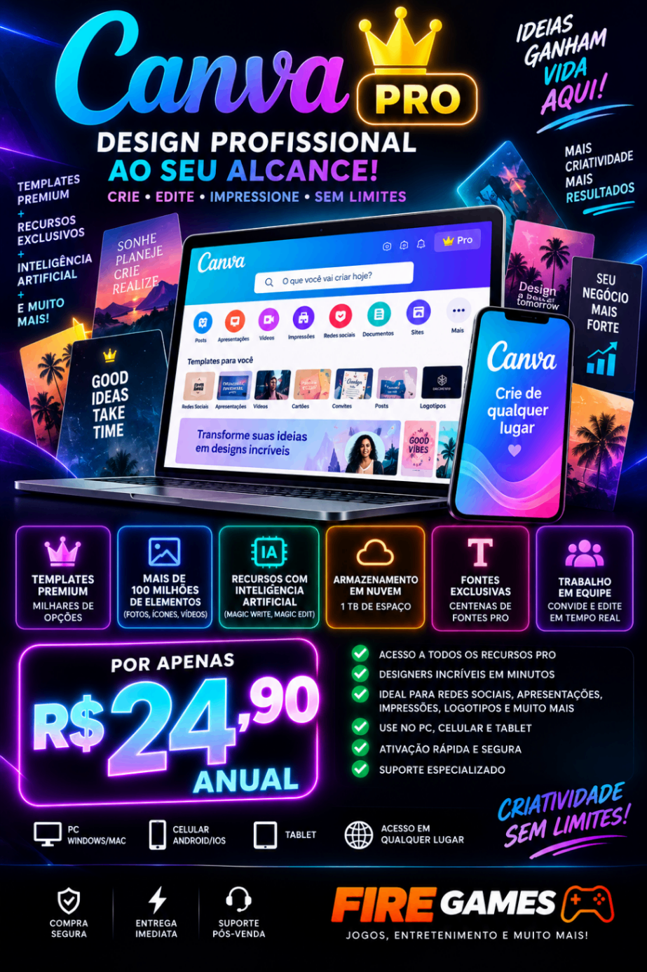 Canva Pro Anual