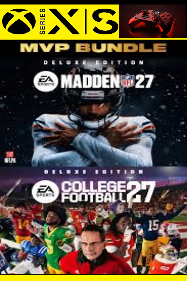 EA SPORTS MVP Bundle (College Football 27 Edição Deluxe e Madden NFL 27 Edição Deluxe Xbox Series X|S